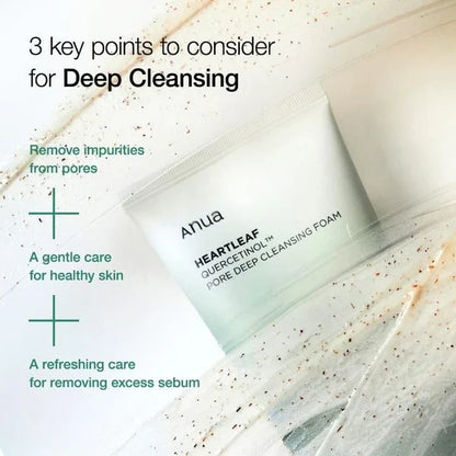 Anua Heartleaf Pore Deep Cleansing Foam