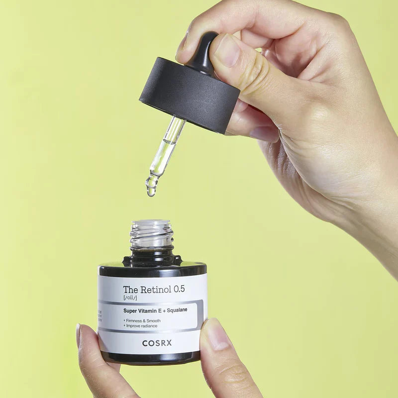 COSRX The Retinol 0.5 Oil Super Vitamin E + Squalane