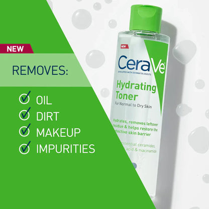 CeraVe Hydrating Toner for Normal to Dry Skin