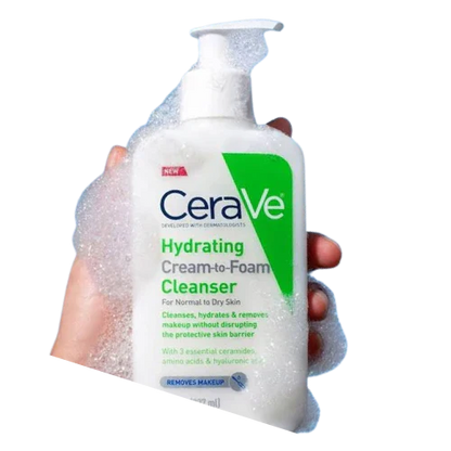 CeraVe Hydrating Cream To Foam Cleanser