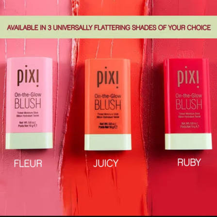 Pixi On - the - Glow Blush Pack of 3 - Free Home Delivery