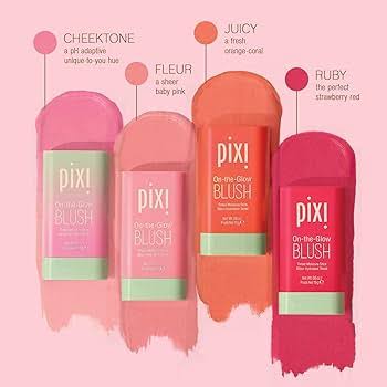Pixi On - the - Glow Blush Pack of 3 - Free Home Delivery